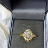 Sophie Moissanite Ring- Gold