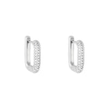 Camilla Rectangle earrings - Gold& Silver Available