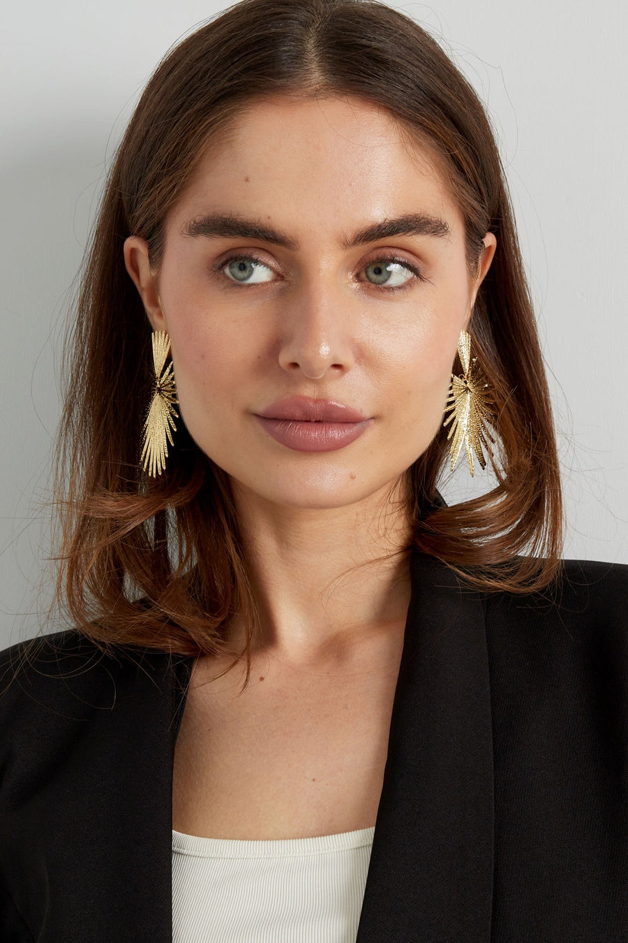 Radiant Statement Earrings- Gold & Silver Available