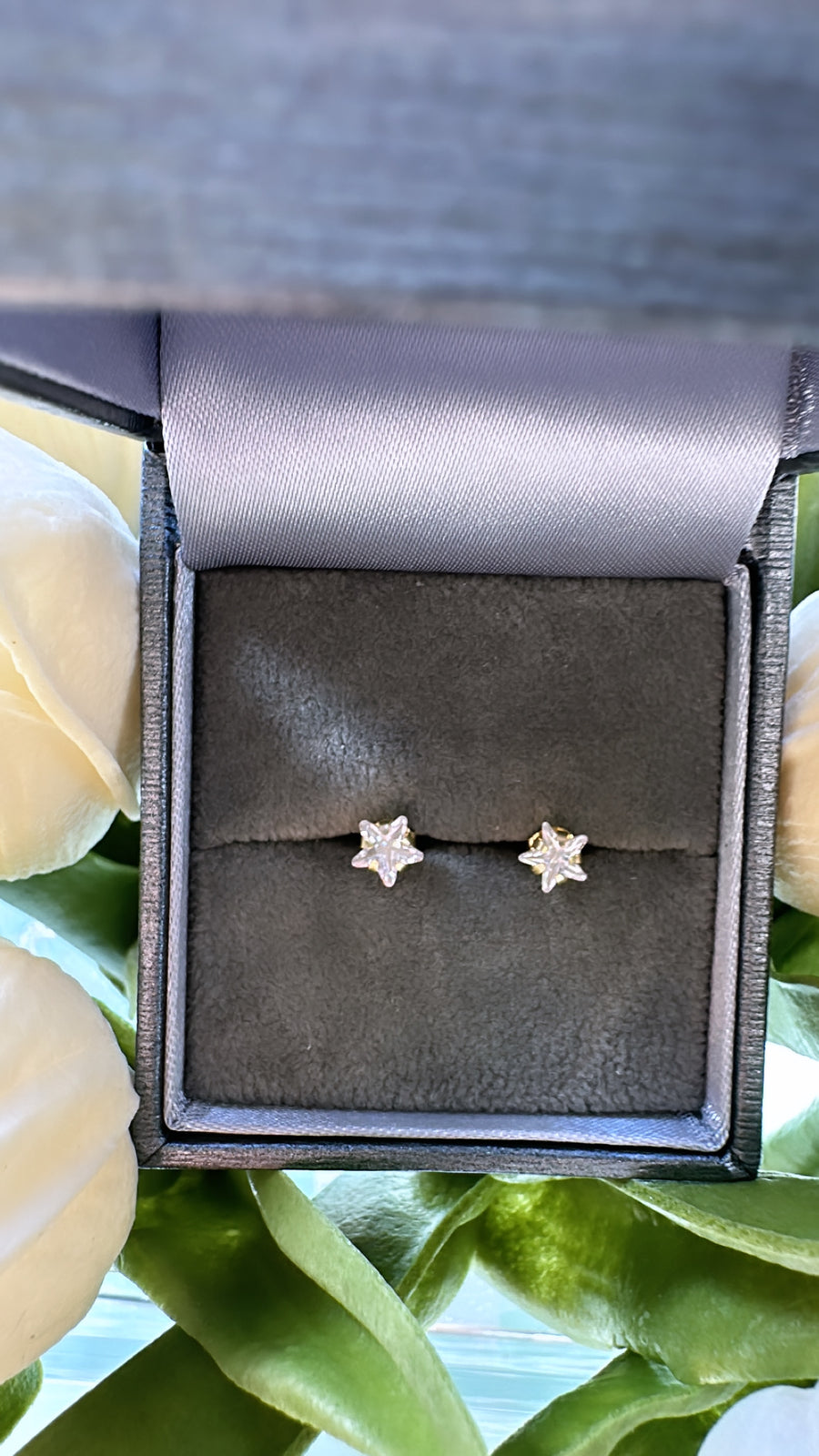 Sparkle Stud Earrings (9ct Solid Gold)