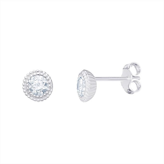 Sterling Silver Olivia Chain & Earrings Set