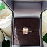 Clara Gold Plated Solitaire Ring