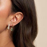 Camilla Rectangle earrings - Gold& Silver Available