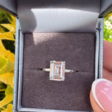Clara Gold Plated Solitaire Ring