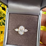 The Elara Ring - Sterling Silver Gold Plated