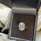 Celeste Oval Bezel Ring – Silver - sterling silver