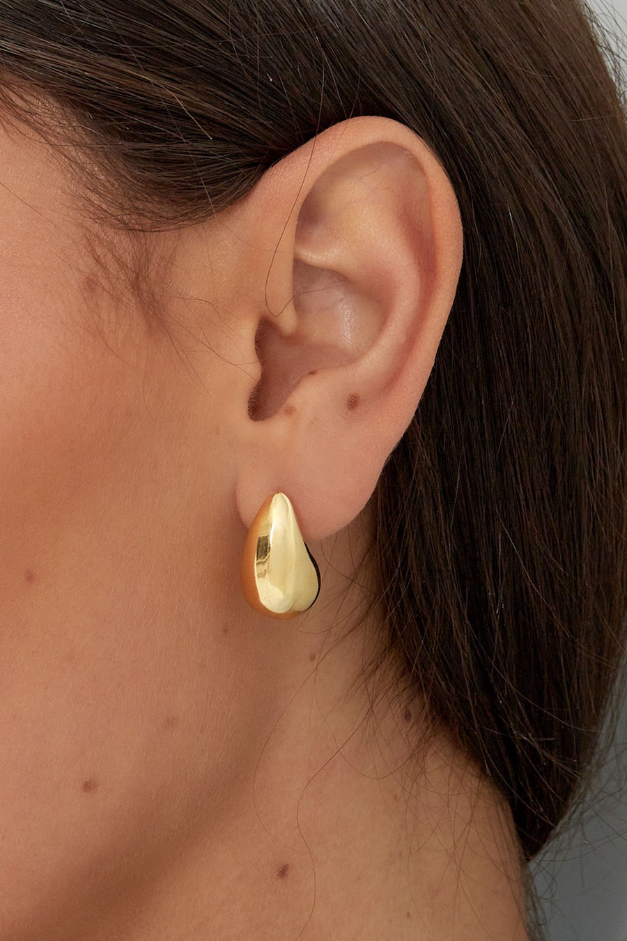 Mini Drop Earrings Gold