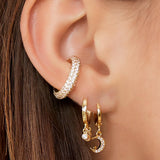 Half Moon Earrings