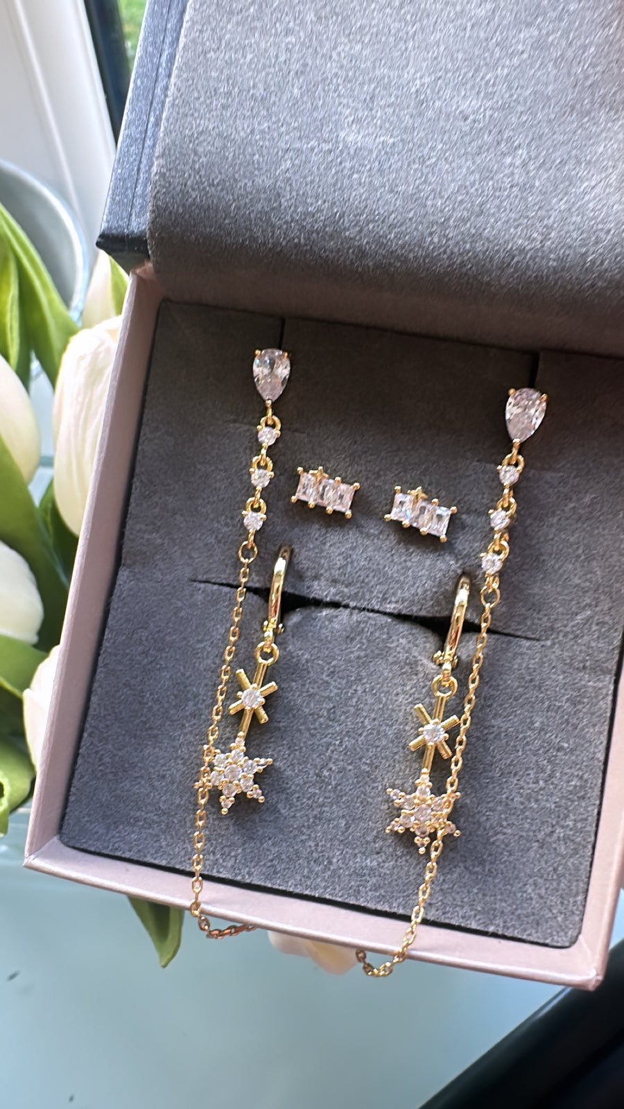Rebecca Earrings Bundle -3 pairs of earrings