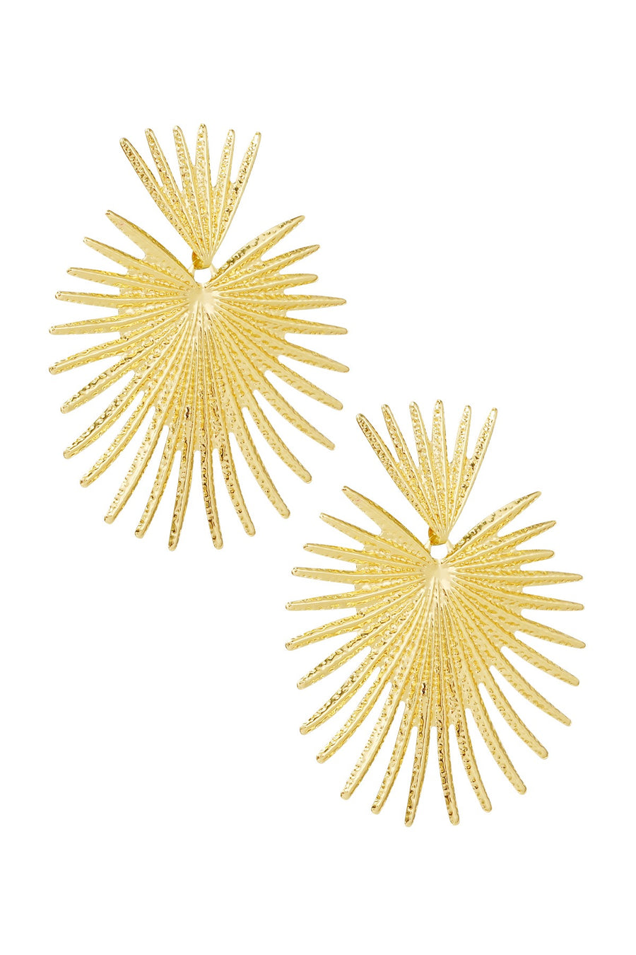 Radiant Statement Earrings- Gold & Silver Available