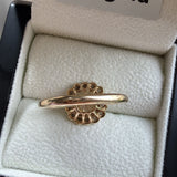9ct Gold Citrine Blossom Ring