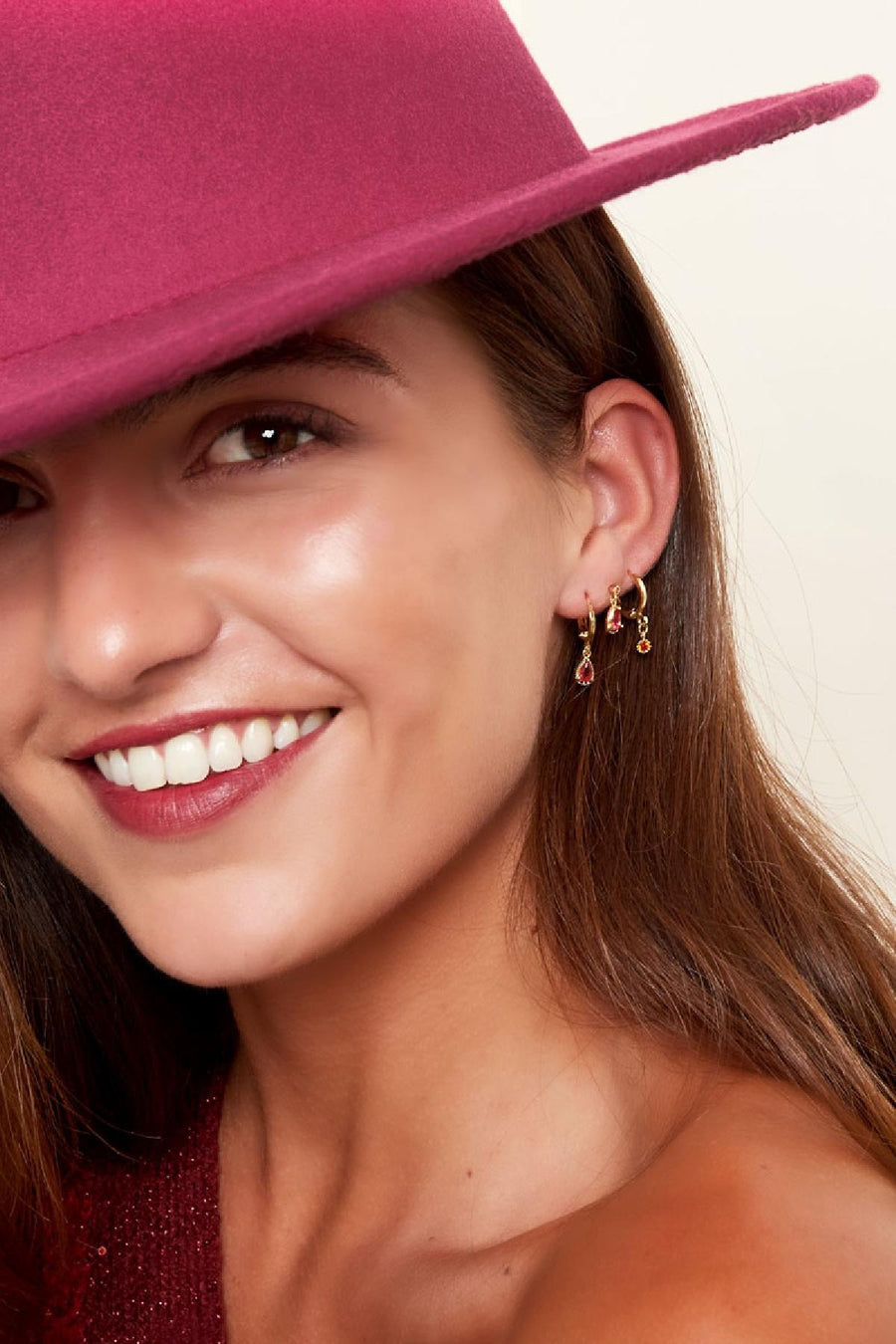 Jennifer Drop Earrings - three colours available