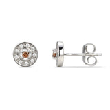 November  Birthstone Sterling Silver Earrings