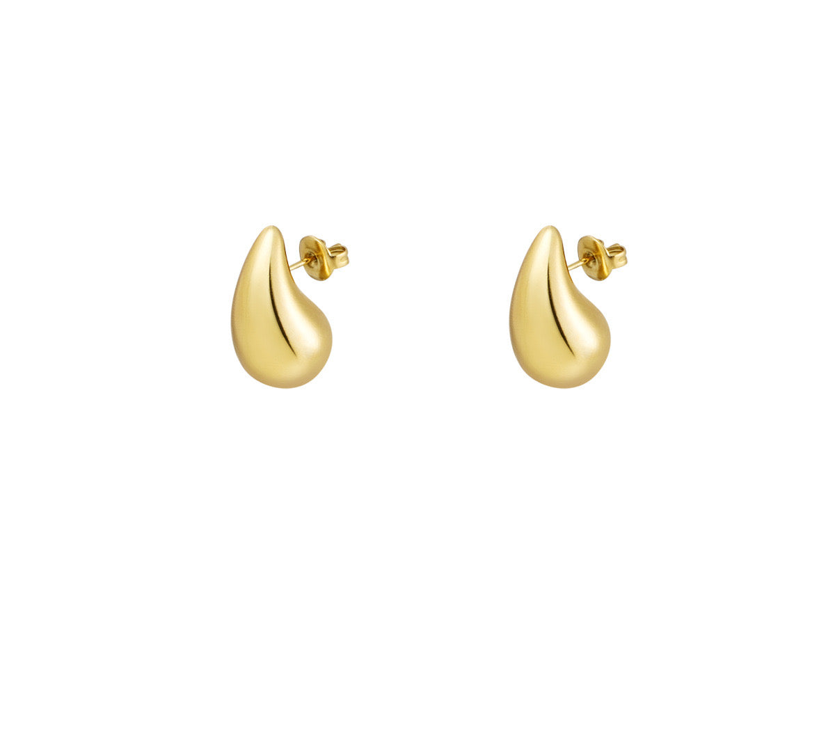 Mini Drop Earrings Gold