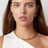 Coarse Link Necklace Gold & Silver Available