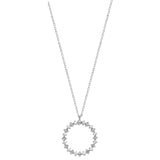 Circle Necklace- Sterling Silver