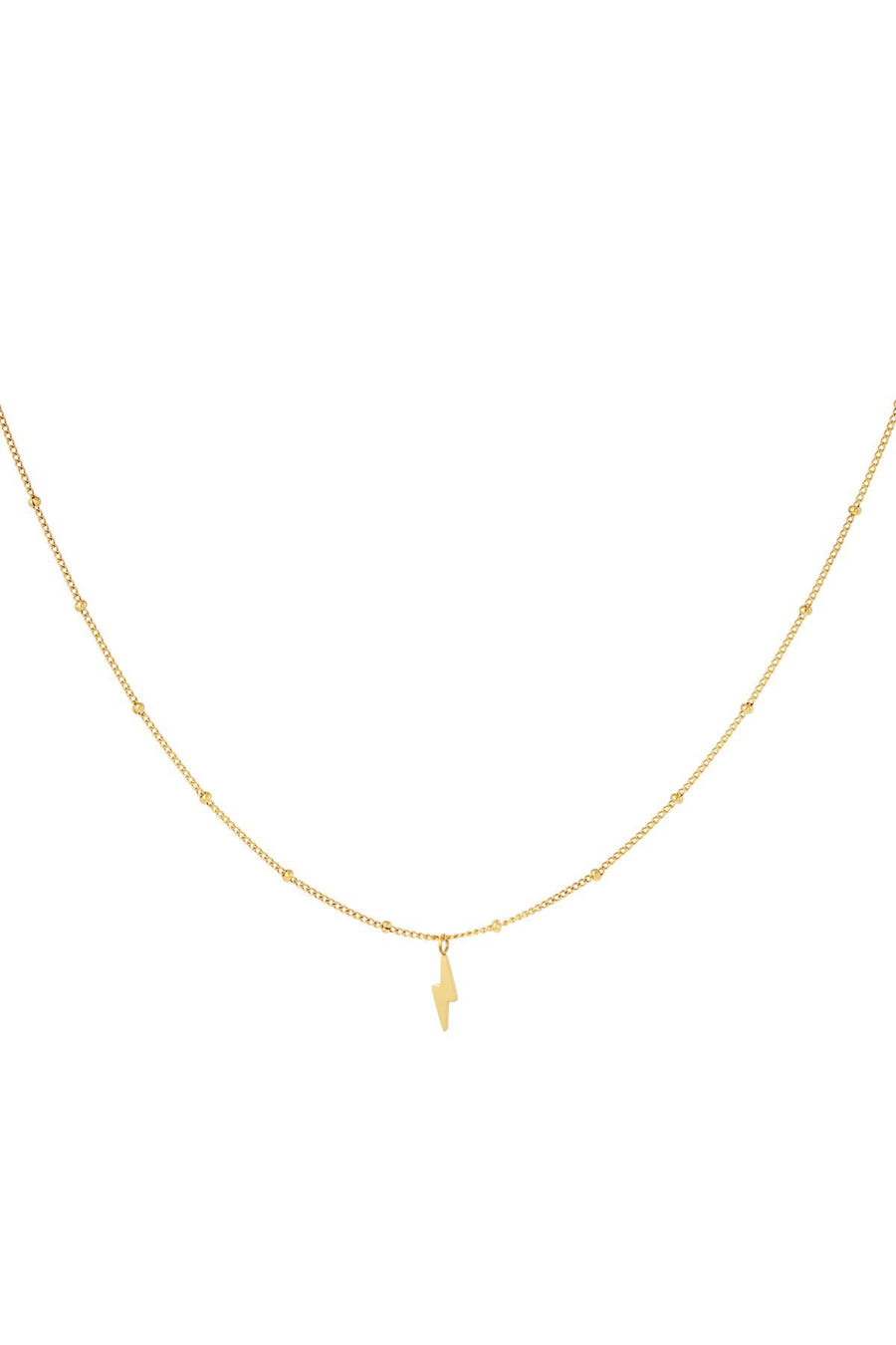 Lightning Bolt  Necklace- Gold & Silver Available