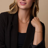 Gold necklace