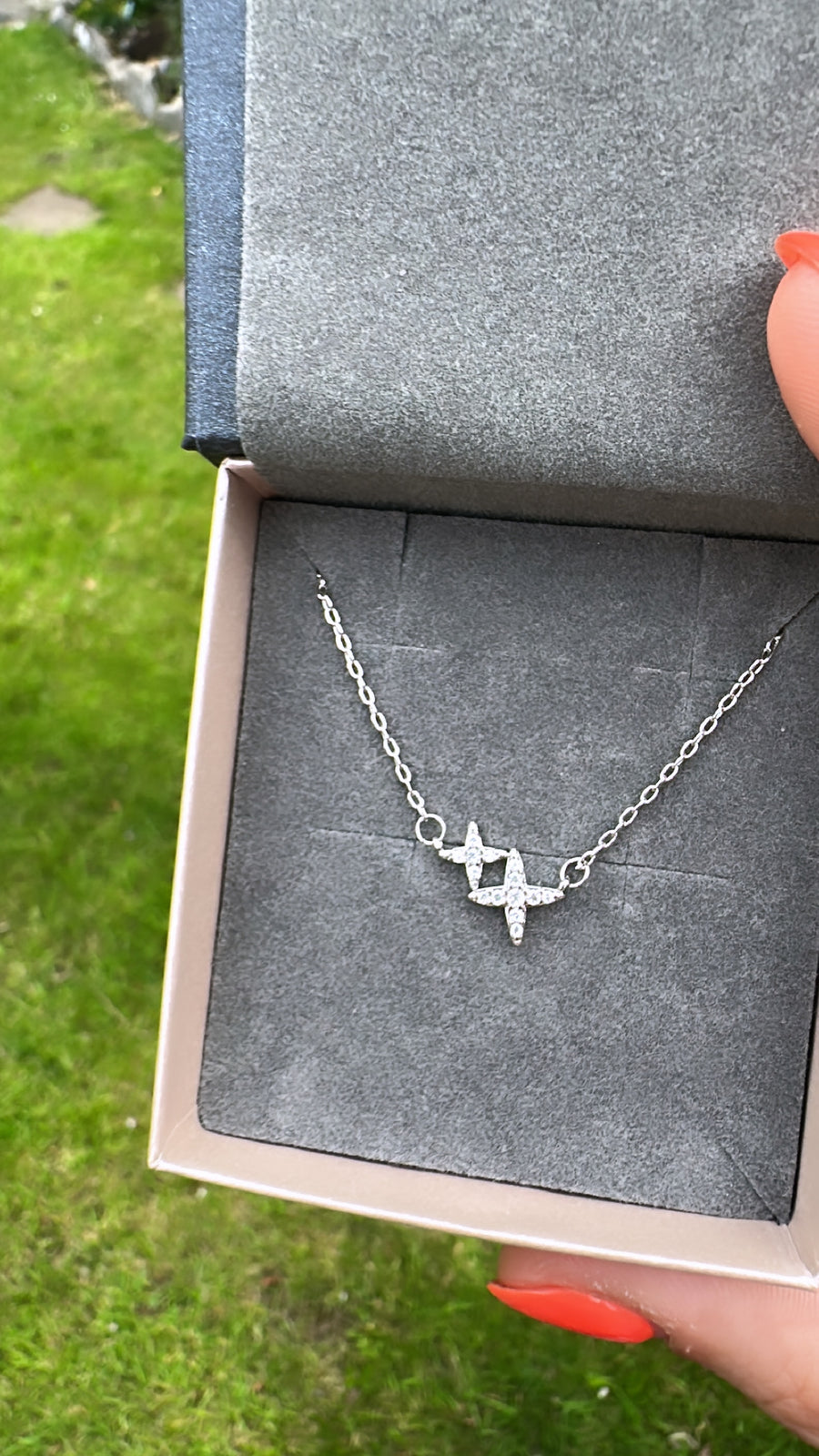 Sterling Silver Your Stars  Necklace