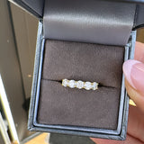 Moissanite Eternity Ring- Gold