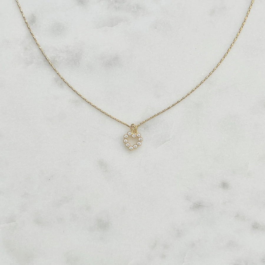 My Loving Heart  Necklace(14ct Gold Plated)