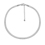 Herringbone Sterling Silver Necklace