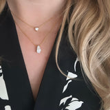 Sterling Silver LouLou Necklace( Gold & Silver)