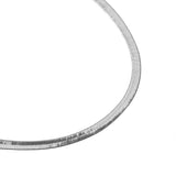 Herringbone Sterling Silver Necklace