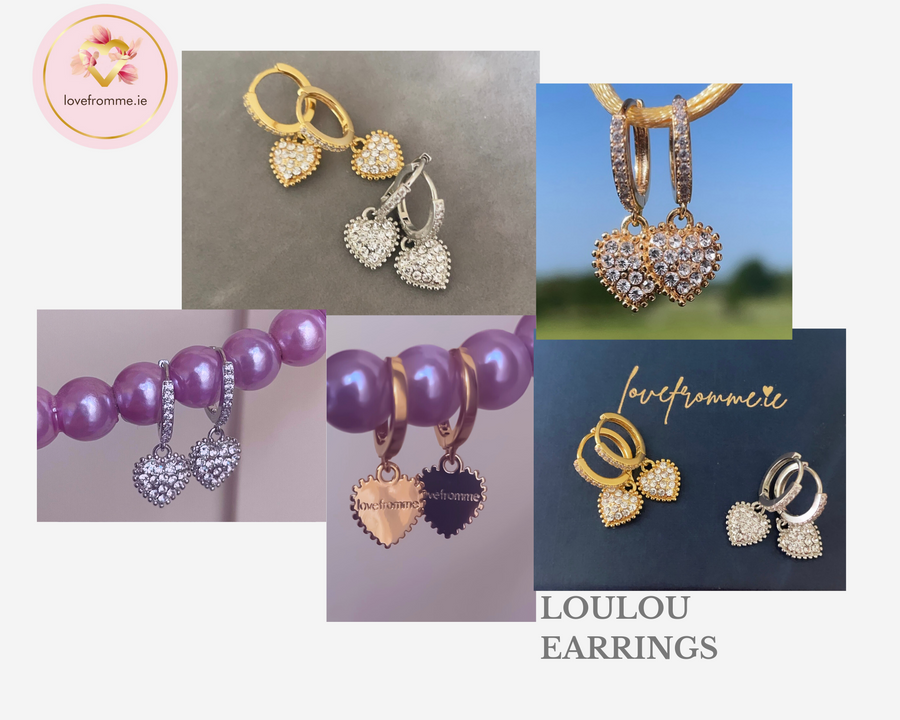 LouLou  Earrings ( Gold & Silver)