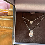Sterling Silver LouLou Necklace( Gold & Silver)